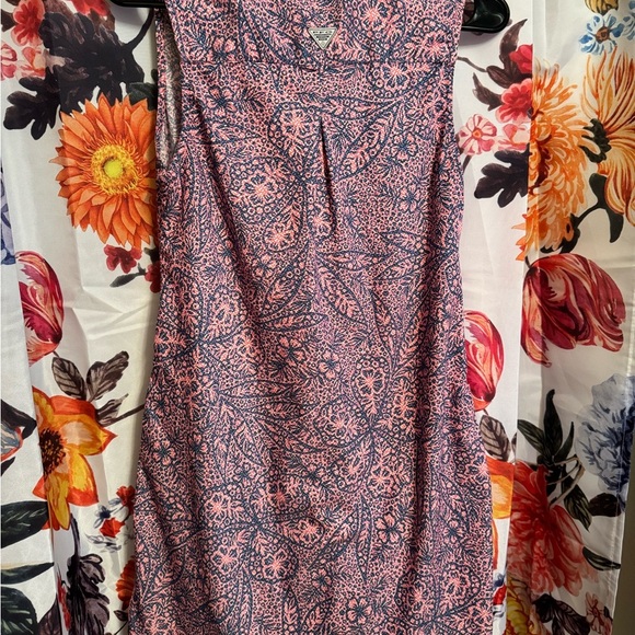 Columbia Women’s PFG Collard 1/2 Button Down Dress - Picture 2 of 7